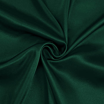 Forest Green Satin Fabric 55 Inch Wide by the Yard, 5 Yard