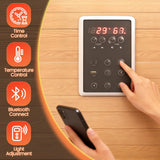 Infrared Sauna,1 Person Red Light Sanua with for Home,950w/110v Full Spectrum Indoor Dry Sauna, Carbon, Heater Panels