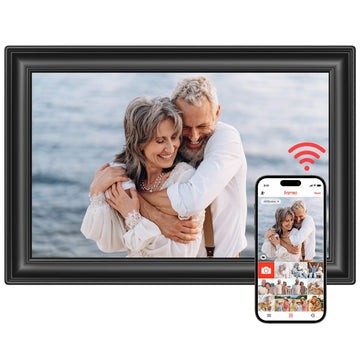 Frameo Digital Picture Frame, 10.1'' WiFi Digital Photo Frames 32GB Storage