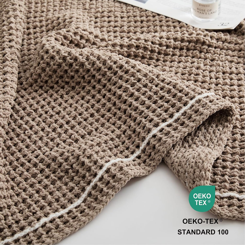 Throw Blanket, Chenille Blanket, 50"*60")