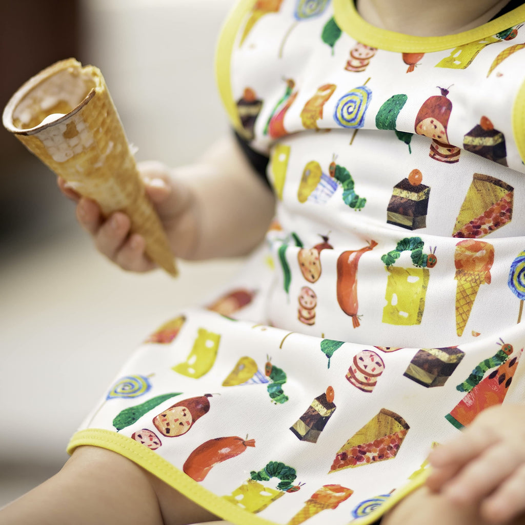 Eric Carle Food Parade Feeding Crafting Bib Smock Preschool 3-5