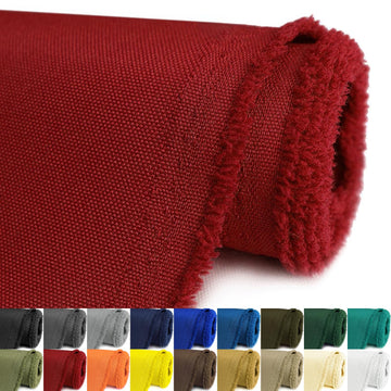 Waterproof Canvas Fabric by The Yard 600D Upholstery 58x72in Red