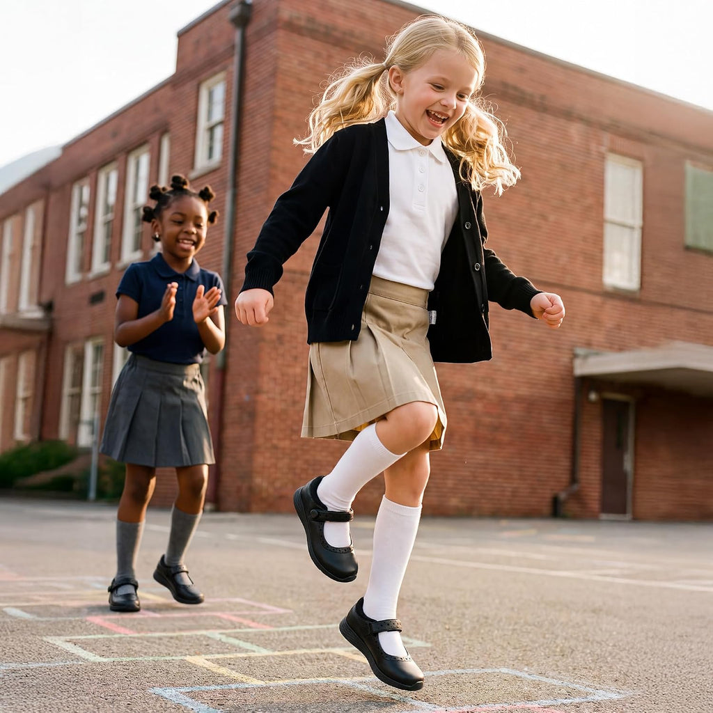 Girls School Shoes Uniform Mary Jane