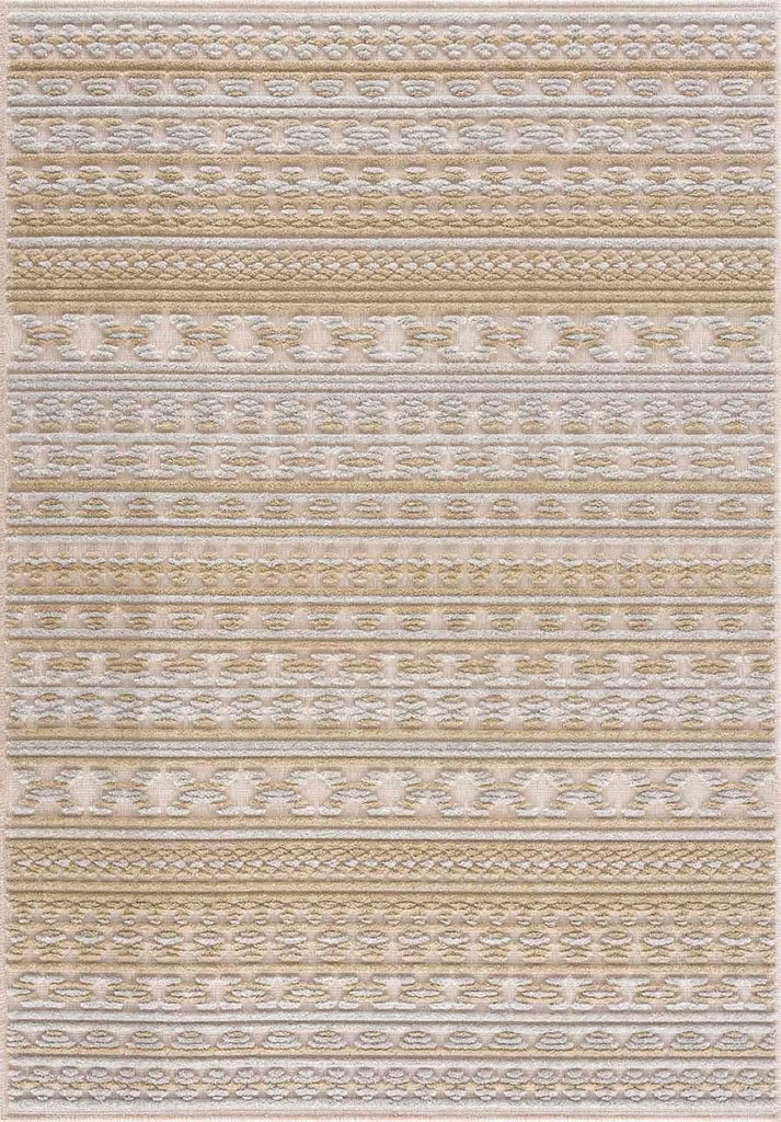 Alvan Hallway, Kitchen Machine Washable Runner Rug - Striped Geometric Textured - Traditional Transitional Modern