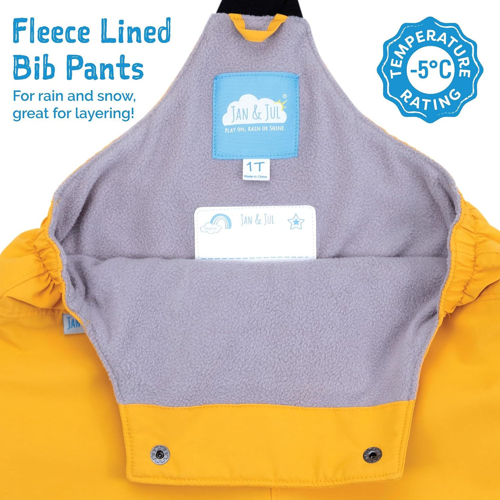 Cozy-Dry Snow Bib Pants for Toddlers & Kids