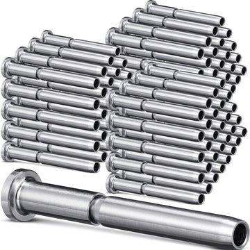 80 Pack 3/16" Stainless Steel Cable Railing Hardware Kit, Silver