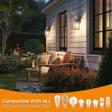 Exterior Lighting Fixtures, 2Pack Outdoor Front Porch Lights for House, Outdoor Wall Sconce Lights