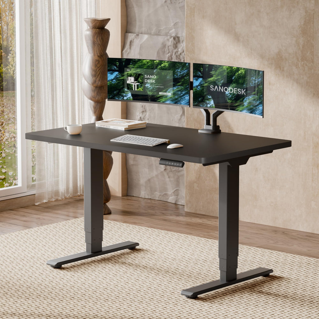 Dual Motor Standing Desk 220lbs Height Adjustable Desk