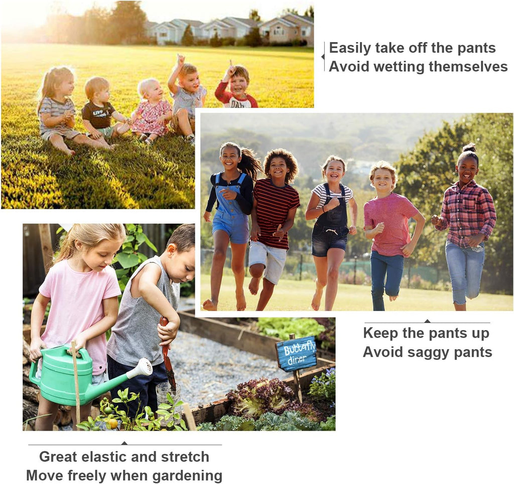 No Buckle Stretch Belt for Child Boys and Girls Buckle Free Kids Belt Up to 24 Inches