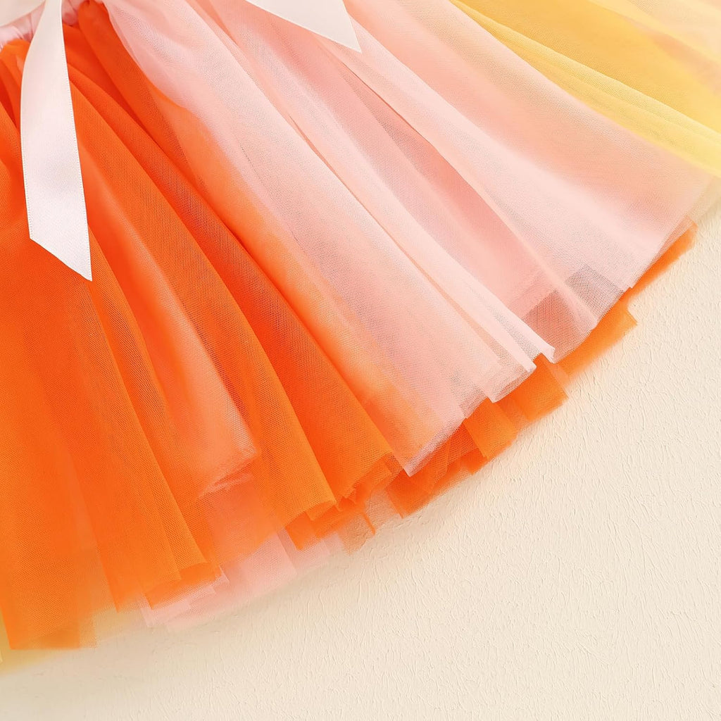 1St Birthday Baby Girl Outfit First Trip Around The Sun Romper Tulle Tutu Skirt Dress One Year Old Birthday Gifts