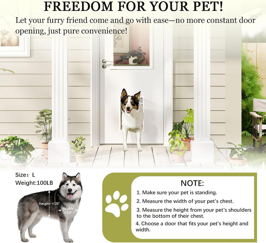 Entry Door, 32" x 80", 1-Panel Frosted Glass Front Door, Solid Wood & MDF Construction, Waterproof Primer, Easy to