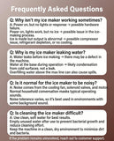 Nugget Ice Maker Countertop, Crushed Ice Maker & Pebble Ice Machine Produces 44lbs/24h with Front Pull-Out Water Tank