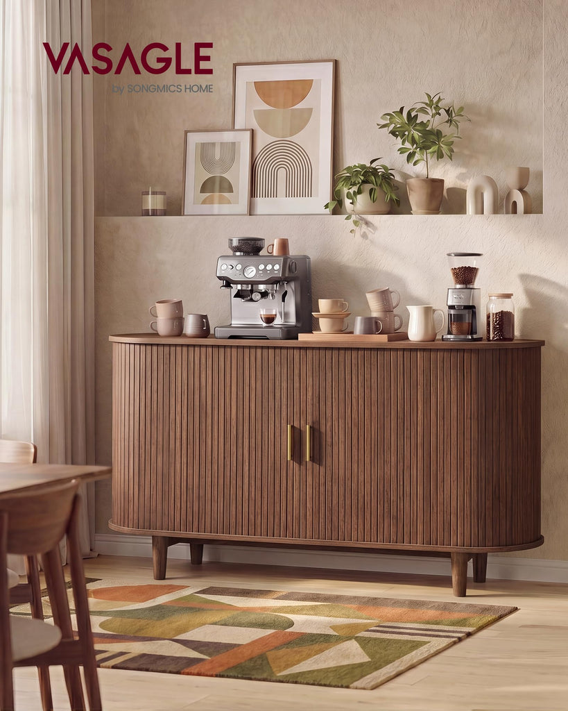 Storage Cabinet, Sideboard with Adjustable Shelves