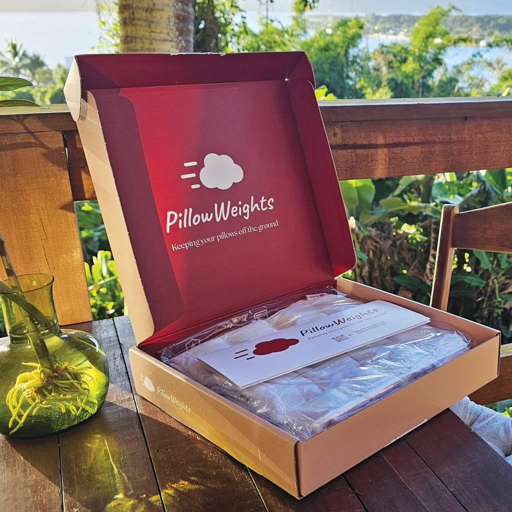 Outdoor Pillow Weights - Invisible Weighted Inserts to Keep Outdoor Cushions in Place on Windy Patios, Decks, Yachts
