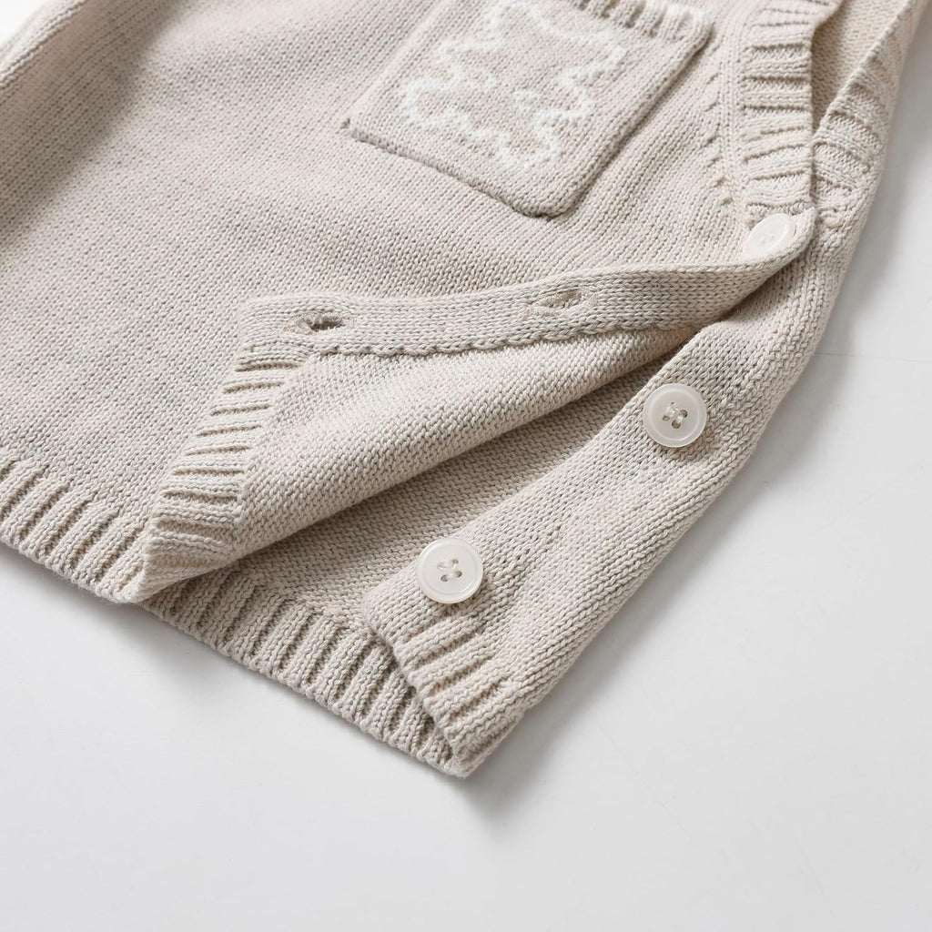 Infant Unisex 2pcs Knit Sweater Vest and Long Pants Set Tank Tops Pullover Knitwear Outfits