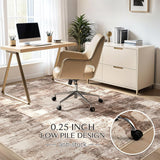 Abstract Living Room Rug 9x12 - Modern Washable Soft Thin Area Rug for Living Room Bedroom Under Dining Table
