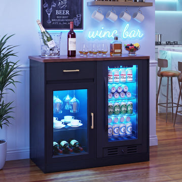Coffee Bar Cabinet, Wine Cabinet, Liquor Cabinet