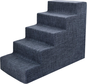 Pet Supplies Dog Stairs for Small Dogs & Cats, Foam Pet Steps Portable Ramp for Couch Sofa and High Bed Non-Slip