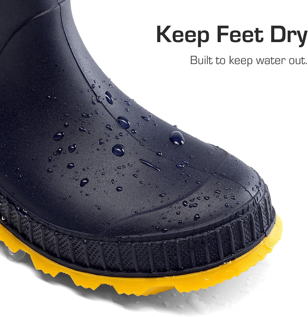 Kids Waterproof Outdoor Rain Boots