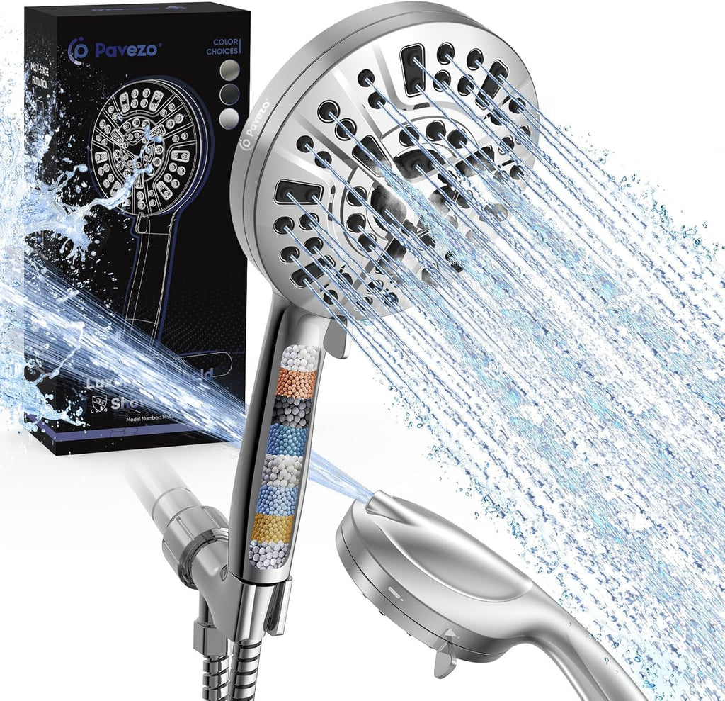 High Pressure Shower Head Handheld 5" Large