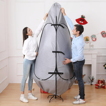 Christmas Tree Bag 9 Ft Large Christmas Tree Storage Bag 9 Foot Tree, Christmas Tree Cover For Upright Storage with