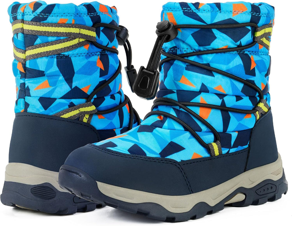 Toddler Snow Boots Boys Girls Kids Winter Waterproof Shoes