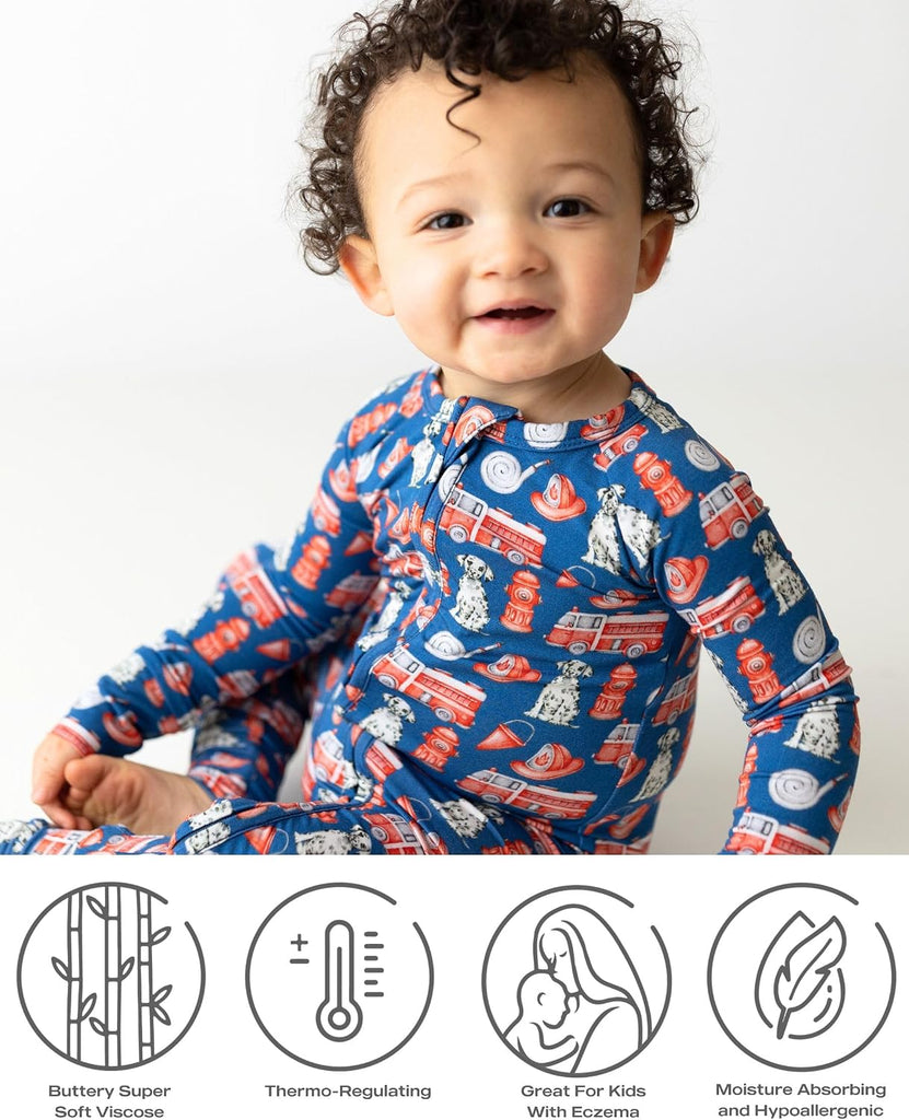 Bamboo Kids Pajama Set, Piece Long Sleeve Sleepwear