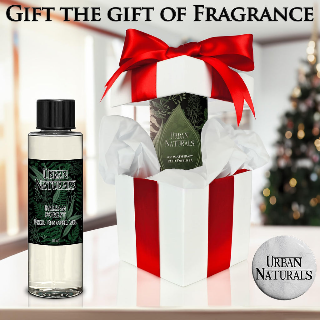 Mahogany Vanilla Woods Scented Oil Reed Diffuser Refill with Free Set of Reed Sticks. Fresh Mahogany, Smoked Vanilla