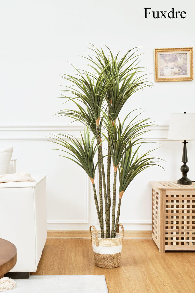5Ft Artificial Yucca Tree Artificial Dracaena Tree Large Fauxe Agave Plant and Tall Artificial Plant Home Office