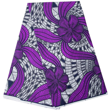 Fabric 6 Yards Ankara Fabric Tribal Print Kente Cloth for Dashiki Party Dress