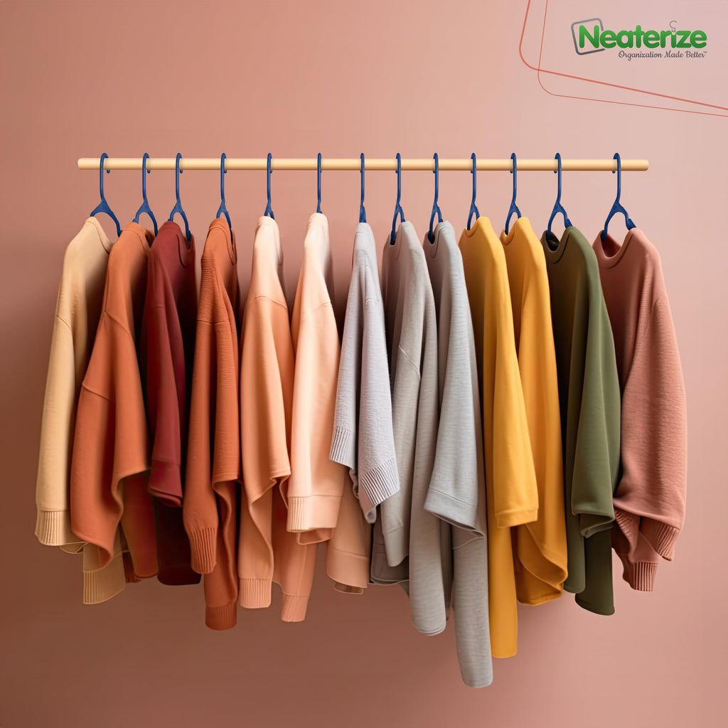 Clothes Hangers Plastic 100 Pack for Adults - Plastic Hangers, The Perfect Coat Hanger and Space Saving Clothes