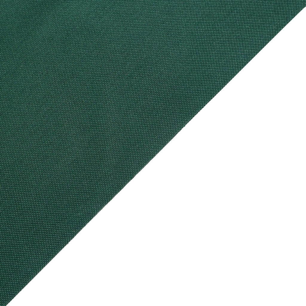 54 x 10 Yards Hunter Emerald Green Polyester Wedding Banquet Restaurant Wholesale Fabric Bolt for Party Event Decor