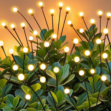 Solar Garden Lights Outdoor Waterproof, Swaying Firefly Light, Garden Decor