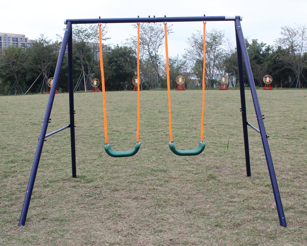 A-Frame Metal Swing Set