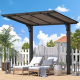 8' x 5' Grill Gazebo Outdoor Pergola for Patio, Freestanding - Image 5