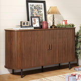 55" Sideboard Buffet Cabinet with Storage, Sliding Door & Adjustable Shelf