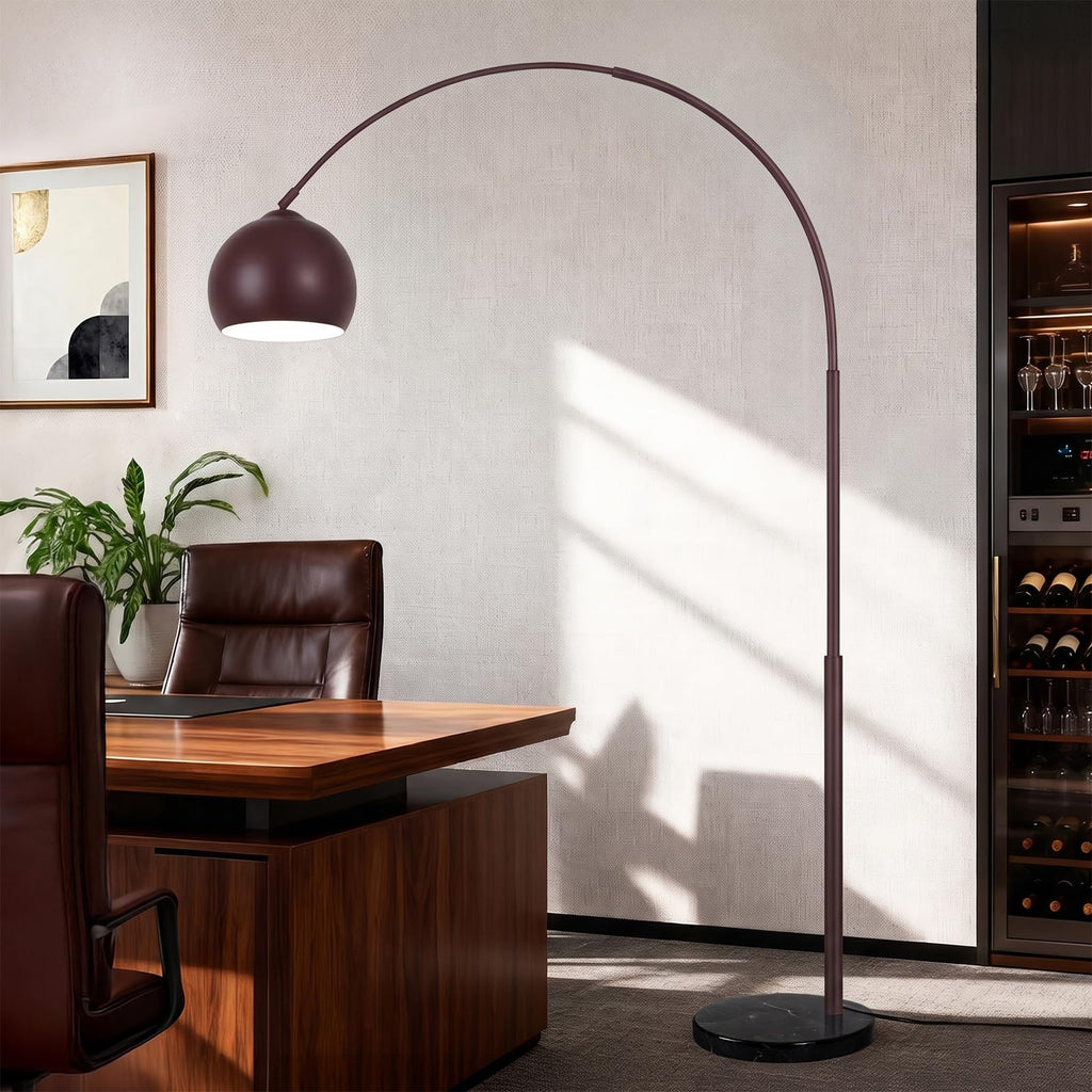 77" Arc Floor Lamp, Upgraded Standing Lamp with Remote
