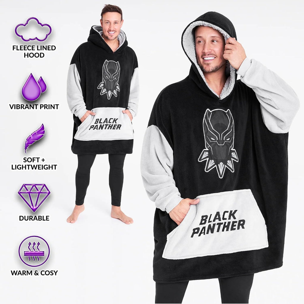 Gifts for Adults & Teens, Soft & Comfortable Blanket Hoodie for Men and Women, Trendy Wearable Blanket for Avengers