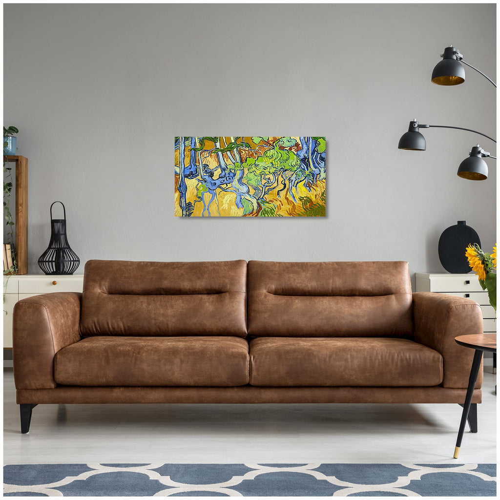Tree Roots by Vincent van Gogh, Canvas Print