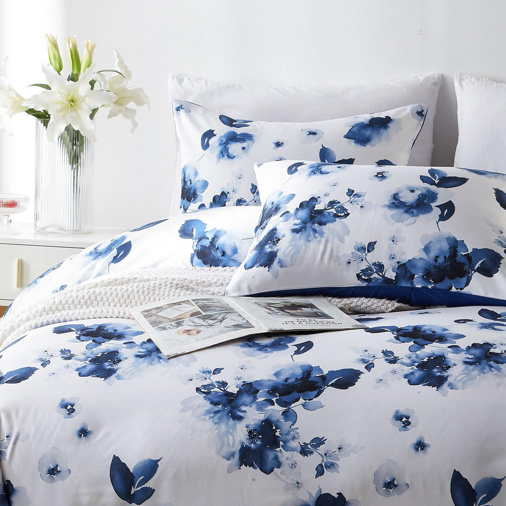 Duvet Cover Full Size Set Boho Floral Pattern Full Duvet Cover Set for Full Size Bed Vintage Soft Bedding Leaf Print