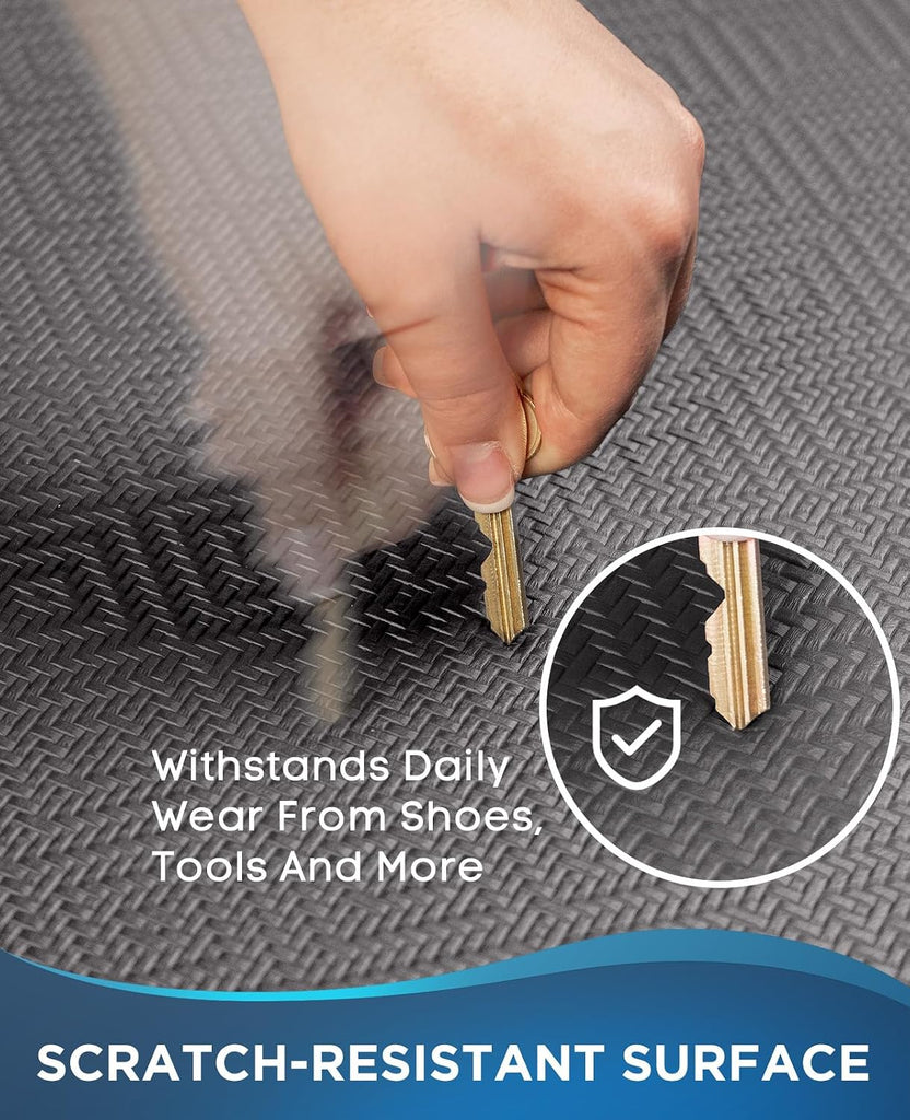 Kitchen Mats for Floor,3/4 inch Thick,17x28 Anti Fatigue Cushioned Mat,Kitchen Rugs,Waterproof,Comfort Ergonomic