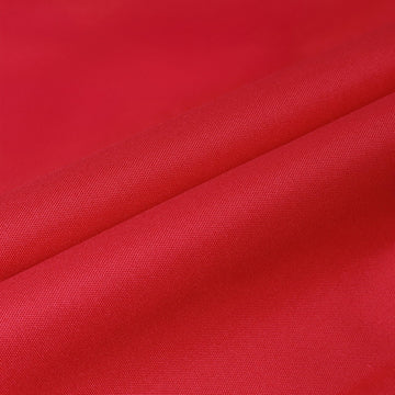 59" W Waterproof Canvas Fabric by The Yard, Upholstery Fabric for Indoor & Outdoor Use (Red, 1Y-14oz)