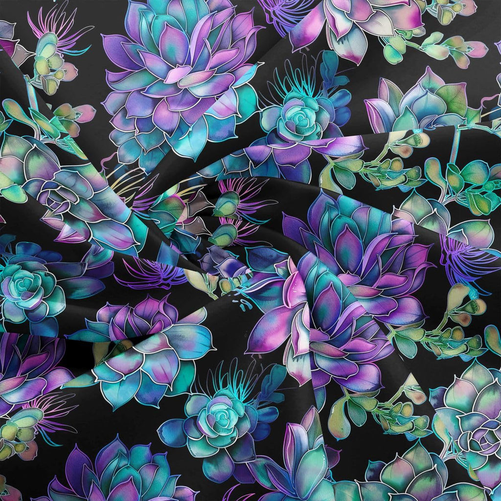 Succulents Fabric by The Yard Soft 2 Yards