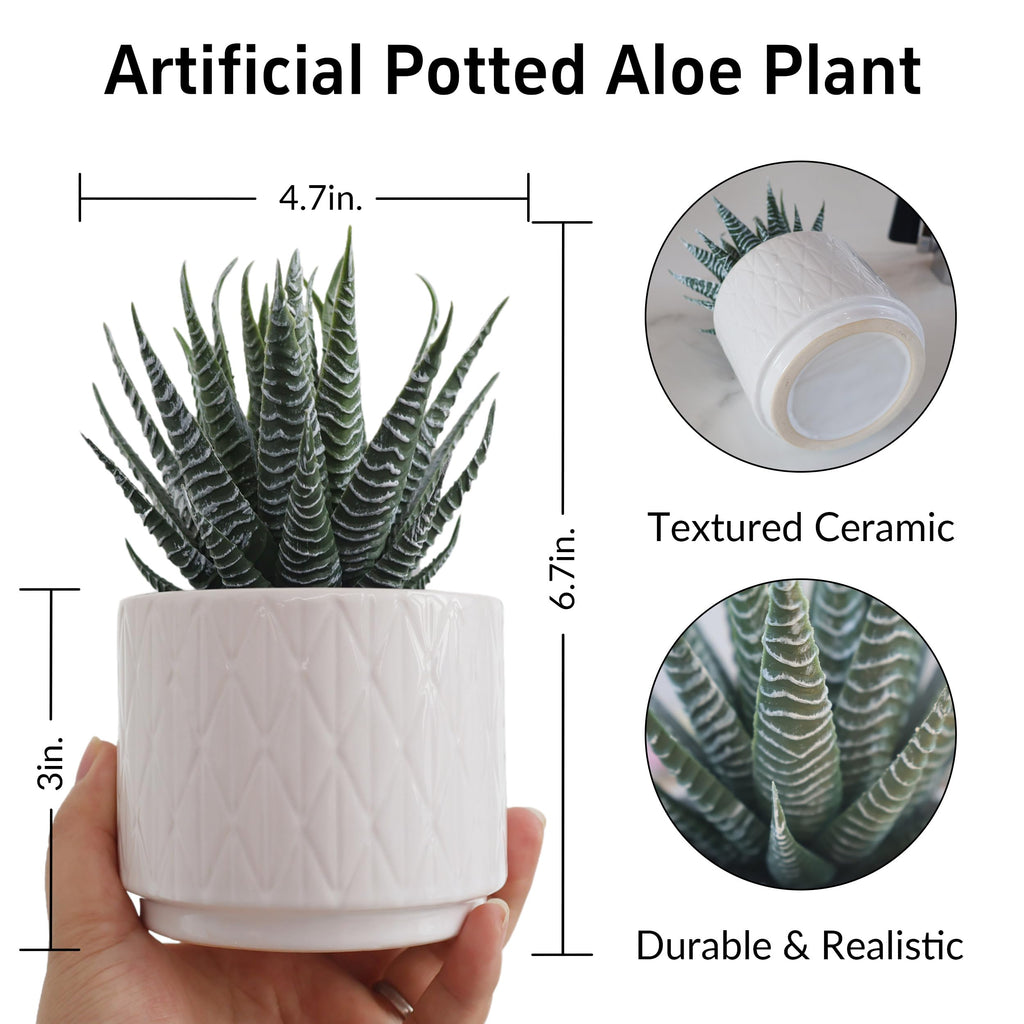 6.7'' High Artificial Succulents, Succulents Plants Artificial