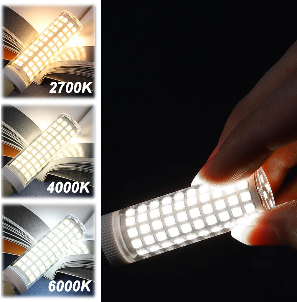 E12 C7 10W 6000K LED Candelabra Bulbs 100w Equivalent, 5Pack
