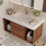 40" Floating Bathroom Vanity with Ceramic Sink