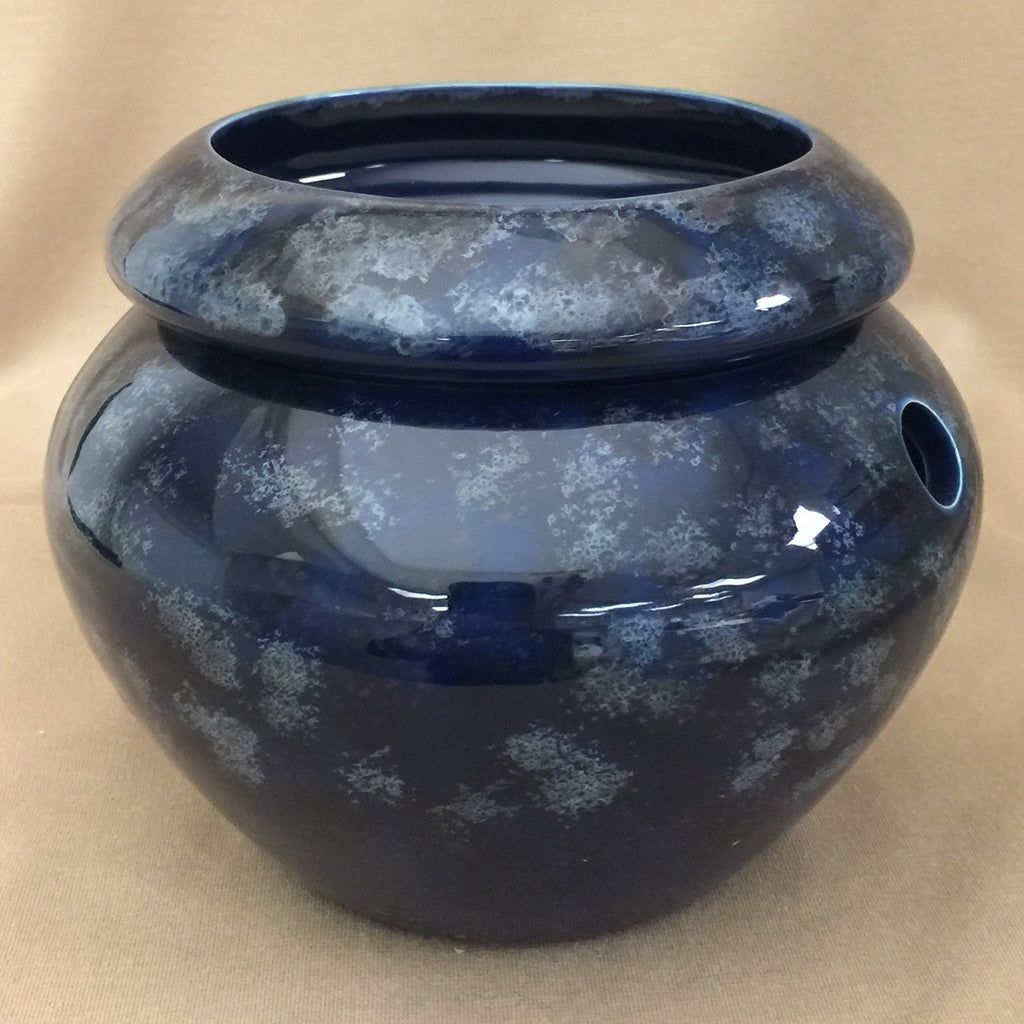 Set of 3, Blue 3.75" Urn Shaped Self Watering Planter