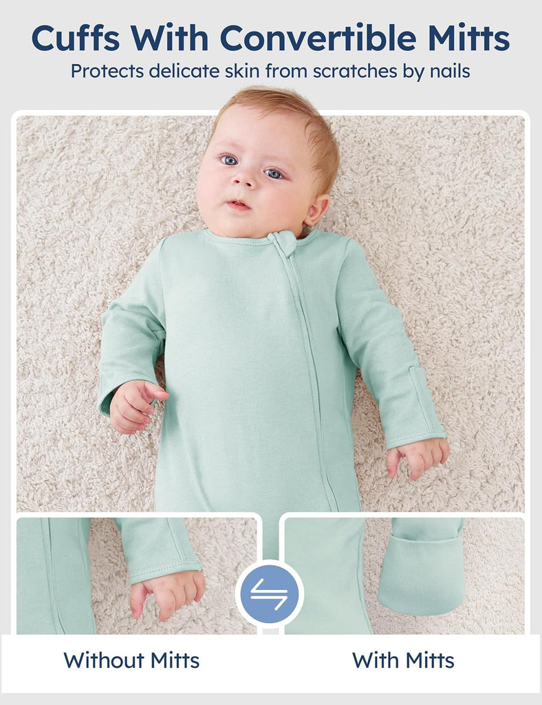 Baby Sleepers 100% Organic Cotton Baby Pajamas Boys Girls Clothes
