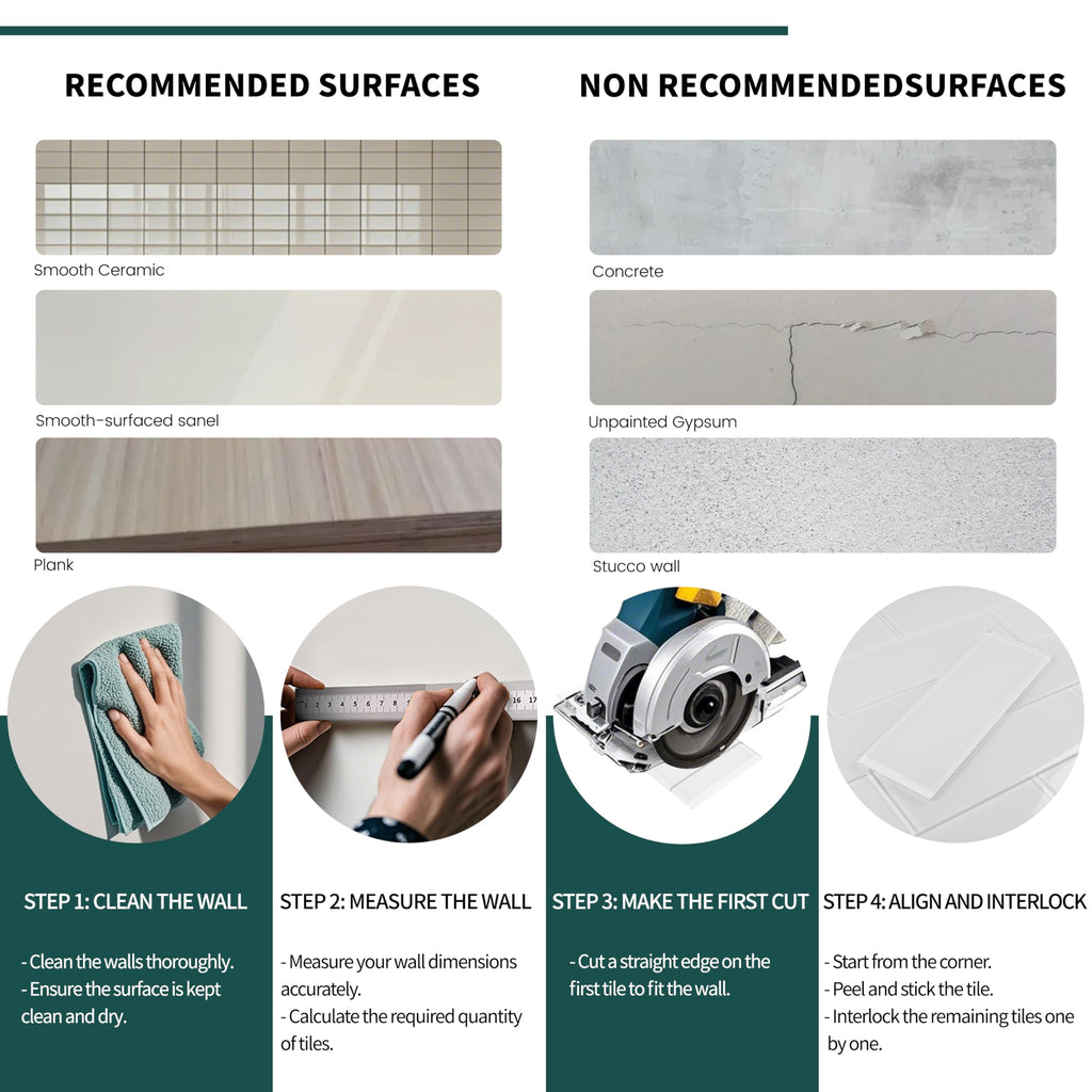 White Glass Subway Tile, Glass Kitchen Shower Backsplash Wall, 4 x 12 Inches, 12Pcs, 4 Sq.Ft.