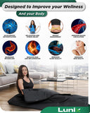 Lunix LX17 Infrared Sauna Blanket, Portable Sauna Bag for Relaxation, Detox & Stress Relief, Adjustable Heat 77